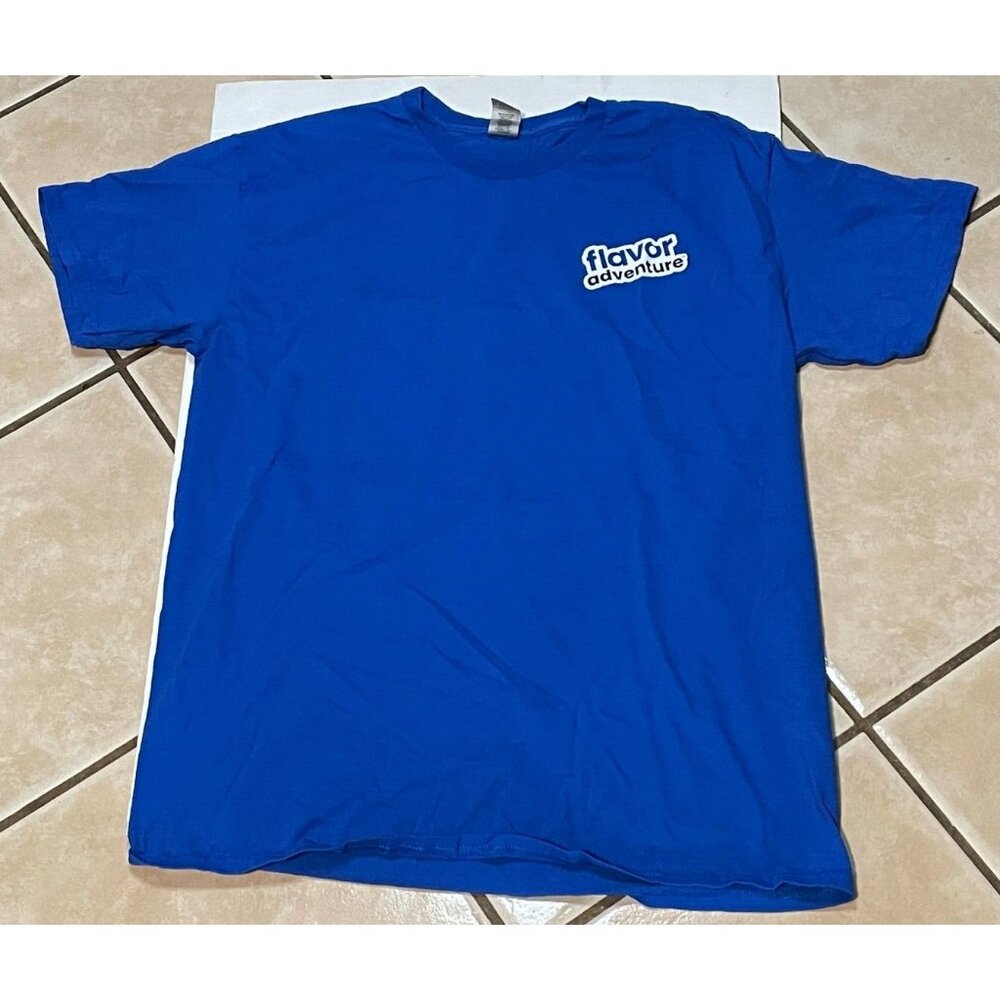 Flavor Adventure Game On shirt adult large bring the heat no time lets play blue - Picture 2 of 8